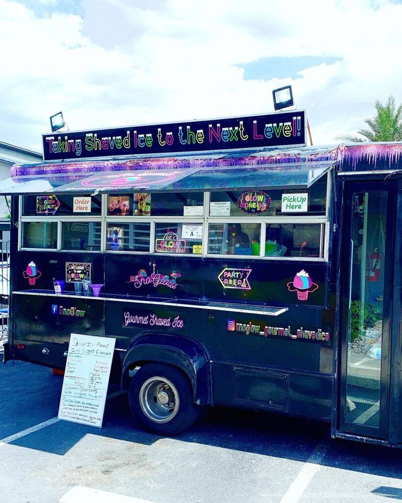 SnoGlow Shaved Ice food truck NV